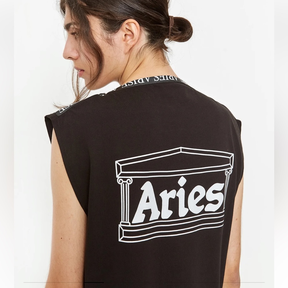 Aries zip dress classic temple FRAR50010 black Small NWT - Picture 5 of 14